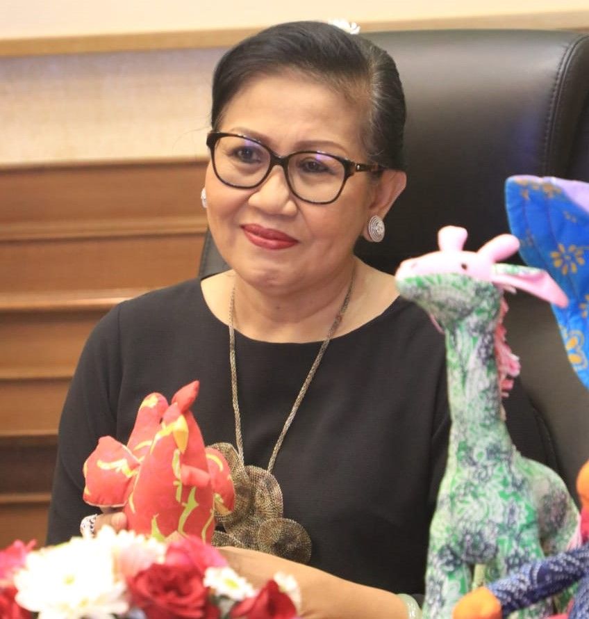 podiumnews.com-Lomba Menggambar, Ny. Putri Koster: Tingkatkan Imun Anak Melalui Hal Menggembirakan 